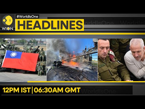 Israel's Shin Bet Chief Sacked | Russia Strikes Ukraine | Taiwan's Military Pay Rise  | Headlines