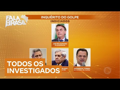 Saiba quem são os 37 indiciados pela PF por tentativa de golpe de Estado