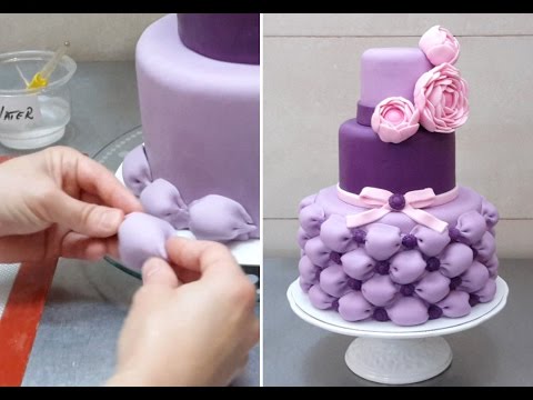 How To Make Billowing Pillows for a Wedding Cake *Decorar con Fondant - UCjA7GKp_yxbtw896DCpLHmQ