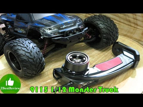 ✔ 9115 (GP S911) Самый Дешевый Monster 2WD, 1:12. Unboxing, Banggood - UClNIy0huKTliO9scb3s6YhQ