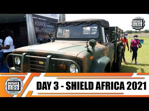 ShieldAfrica 2021  News Show Daily Day 3 Security and Defense Exhibition in  Abidjan Côte d'Ivoire