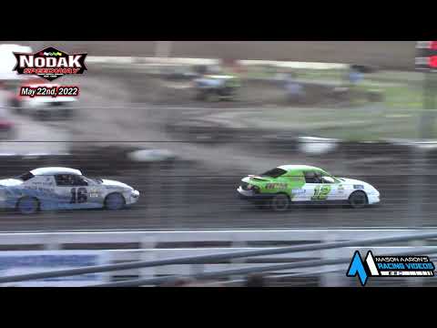 Nodak Speedway IMCA Sport Compact Races (5/22/22) - dirt track racing video image