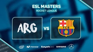 RL - FC Barcelona vs ARG - ESL Masters España Rocket League - Finales