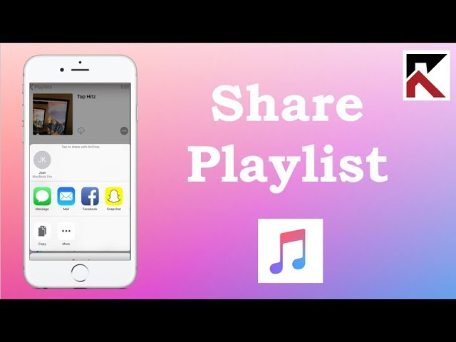 How to Share Your Apple Music Playlist with Friends