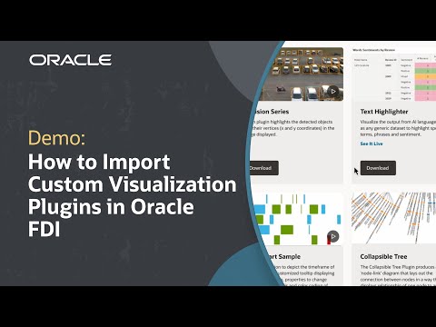 How to Import Custom Visualization Plugins in Oracle FDI