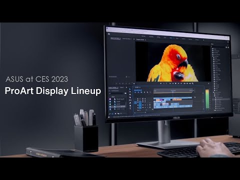 ProArt Display Lineup Highlight - OLED PA32DCM & PA279CRV | ASUS CES 2023