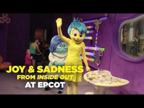 Joy & Sadness Inside Out character meet-and-greet at Epcot, Walt Disney World - UCYdNtGaJkrtn04tmsmRrWlw