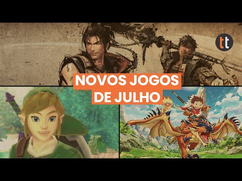 CONHEÇA OS LANÇAMENTOS DE JOGOS EM JULHO!