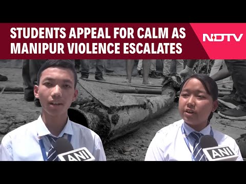 Manipur News Today |  Students Appeal For Calm As Manipur Violence Escalates