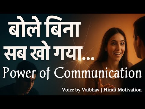 Life Changing Lesson: Communication की असली ताकत ❤️ | Hindi Motivational Video