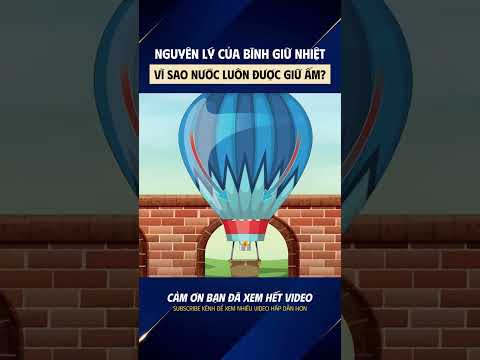 NGUYÊN LÝ CỦA BÌNH GIỮ NHIỆT, VÌ SAO NƯỚC LUÔN ĐƯỢC GIỮ ẤM? #binhgiunhiet #nuocnong #nhietdo #nuoc
