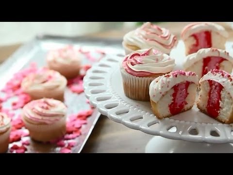 How to Make Sweetheart Cupcakes | Valentine's Recipes | Allrecipes.com - UC4tAgeVdaNB5vD_mBoxg50w