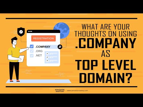 What Are Your Thoughts On Using  company As Top Level Domain?