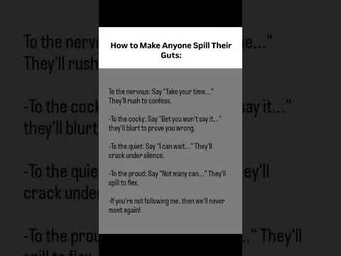 "Make Anyone Open Up: Powerful Conversation Hacks"