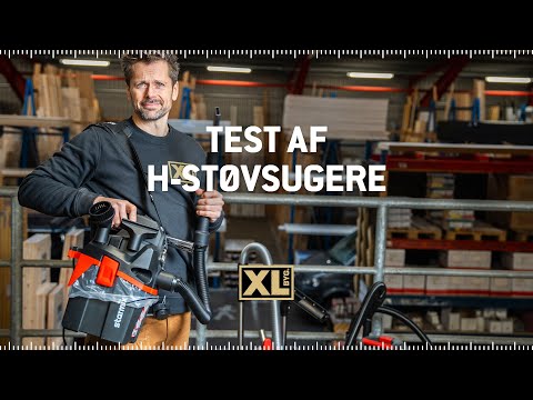 Test af fire H-støvsugere med Jacob Carlsson og XL-BYG