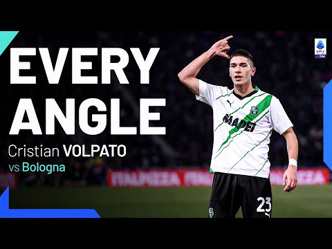 A marvellous finish by a very promising youngster | Every Angle | Bologna-Sassuolo | Serie A 2023/24