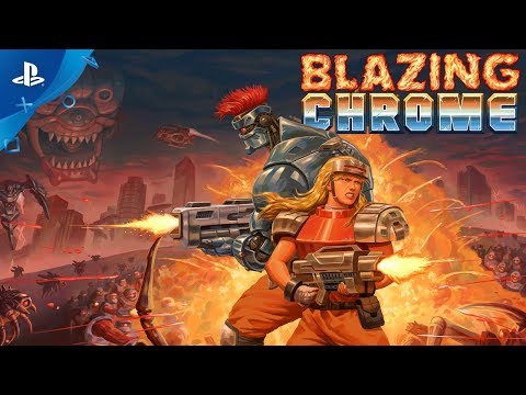 Blazing Chrome - Release Trailer | PS4