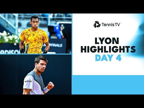 Auger-Aliassime Begins Campaign, Norrie Faces Goffin & More Feature! | Lyon 2023 Highlights Day 4