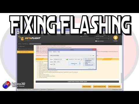 Using Zadig to flash your flight controllers simply (for new builders) - UCp1vASX-fg959vRc1xowqpw