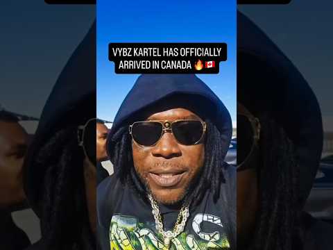 Vybz Kartel Arrives In Canada #shorts