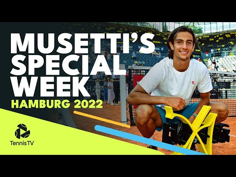 Champion Lorenzo Musetti's Highlights From A Wild Week in Hamburg!