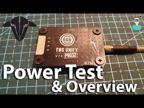 TBS Most Powerful VTX! UNIFY PRO32 HV - Power Test & Overview - UCOs-AacDIQvk6oxTfv2LtGA