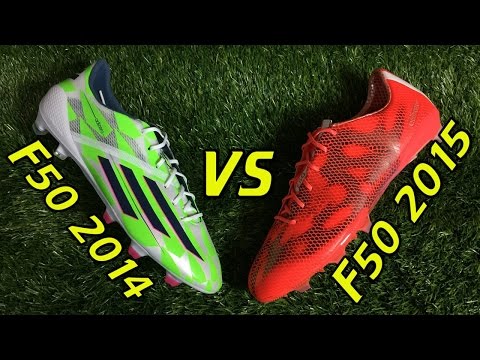 Adidas F50 adizero 2015 VS F50 adizero 2014 - Comparison + On Feet - UCUU3lMXc6iDrQw4eZen8COQ