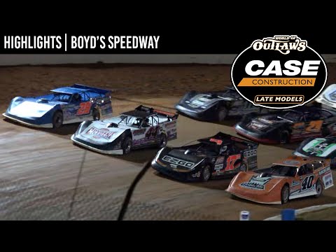 World of Outlaws CASE Late Models at Boyd’s Speedway September 24, 2022 | HIGHLIGHTS - dirt track racing video image