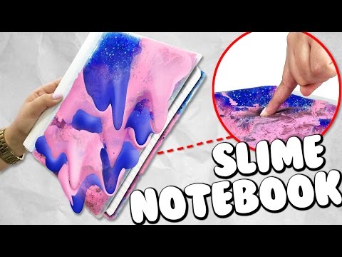 DIY SQUISHY SLIME NOTEBOOKS ♥ Make LIQUID Notebook Covers! - UC6gqv2Naj9JiowZgHfPstmg