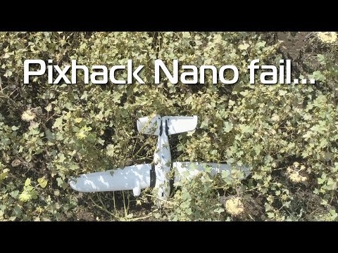 Believer survives a Pixhack Nano flight controller fail! - UCG_c0DGOOGHrEu3TO1Hl3AA