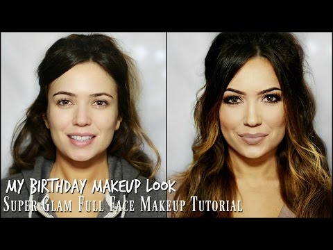 Birthday Makeup Tutorial | Super Glam Full Face Tutorial - UC-1-zPmT368J8JRbsK_1keA