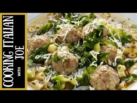 How to Make Authentic Italian Wedding Soup Cooking Italian with Joe - UCmwf656_nAjxFGxfC6Yw0QQ