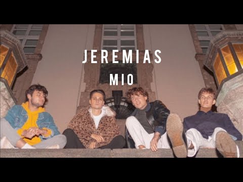 JEREMIAS - mio (Lyrics Video)