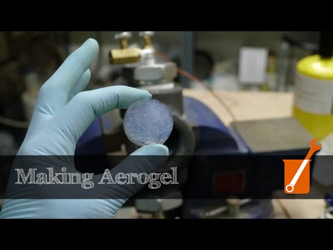 Making silica aerogel at home - UCivA7_KLKWo43tFcCkFvydw
