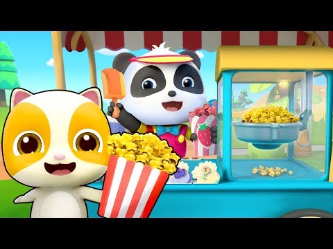 Yummy Popcorn Truck | Learn Colors, Colors Song, Ice Cream | Nursery Rhymes | Kids Songs | BabyBus