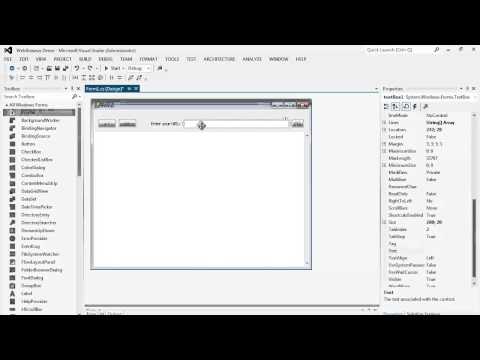 67. برمجة الواجهات – متصفح الويب Web Browser
