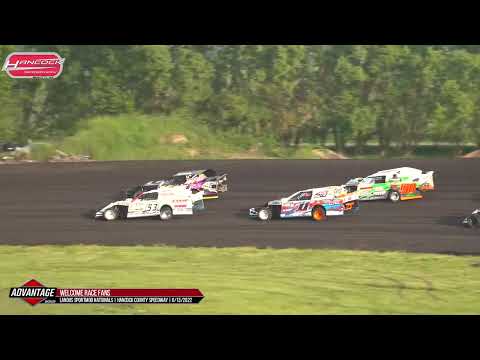 Landus SportMod Nationals | Hancock County Speedway | 6-13-2022 - dirt track racing video image