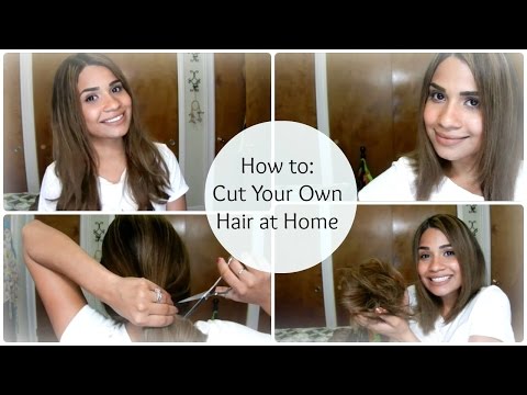 How to: Cut Your Own Hair at Home ♥ A-Line Bob | byBelle4u