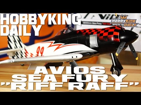 Avios Sea Fury "Riff Raff" - HobbyKing Daily - UCkNMDHVq-_6aJEh2uRBbRmw