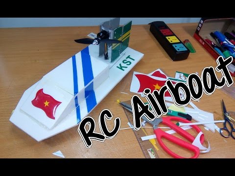 How To Build Airboat RC with brushless motor - UCFwdmgEXDNlEX8AzDYWXQEg