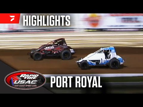USAC East Coast Sprints at Port Royal Speedway 4/27/24 | Highlights - dirt track racing video image