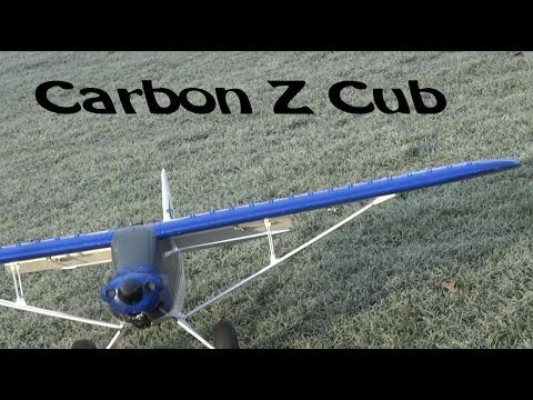 E-Flite Carbon Z Cub PNP last flight before crash! - UCArUHW6JejplPvXW39ua-hQ