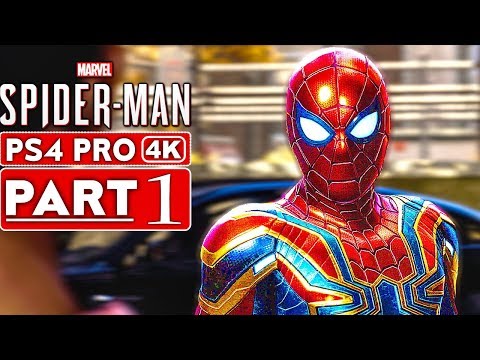 SPIDER MAN PS4 Gameplay Walkthrough Part 1 [4K HD PS4 PRO] - No Commentary (SPIDERMAN PS4) - UC1bwliGvJogr7cWK0nT2Eag