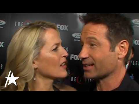 'X-Files’ Romance Rumors: Did David Duchovny Ever Hit On Gillian Anderson? | Access Hollywood - UCiKGMZZmZXK-RpbKJGXgH3Q