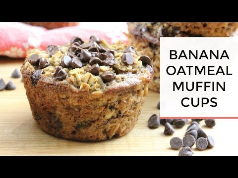 Baked Banana Oatmeal Muffin Cups | Healthy + Easy Grab-N-Go Breakfast - UCj0V0aG4LcdHmdPJ7aTtSCQ