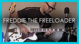 Mile Davis - Freddie the Freeloader - Guitar Improvisation - #Anwyllmusic featuring #KyleGreene
