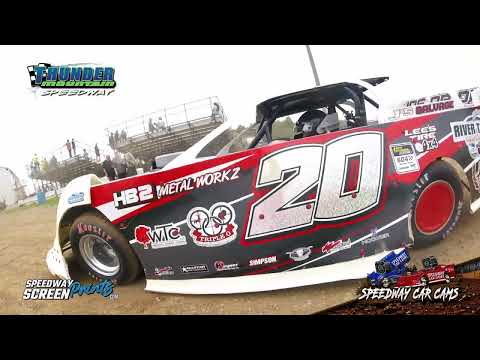 #20 Brent McMillan - Late Model - Thunder Mountain Speedway 6-7-25 - dirt track racing video image