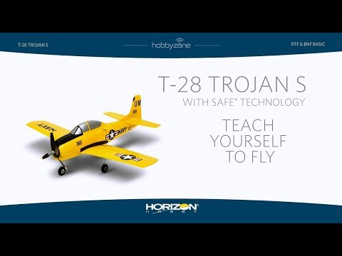 HobbyZone T-28 Trojan S with SAFE - UCaZfBdoIjVScInRSvRdvWxA