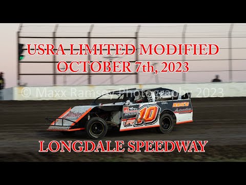 Longdale Speedway USRA Limited Modified 10/07/2023 #10 Alex Wiens - dirt track racing video image