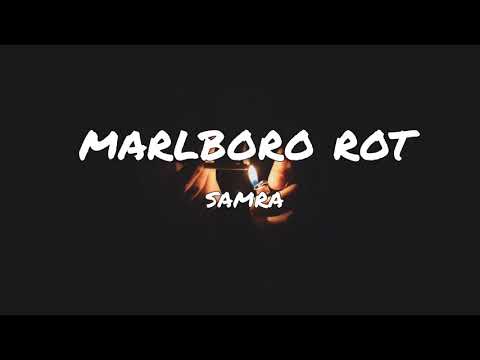 Samra - Marlboro rot (Lyrics)